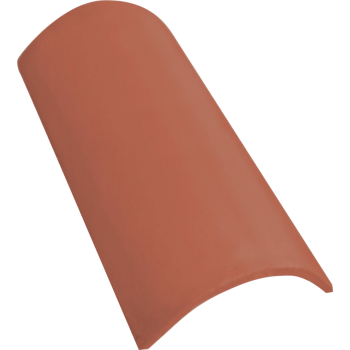 Concrete Roof Tapered Ridge Red
