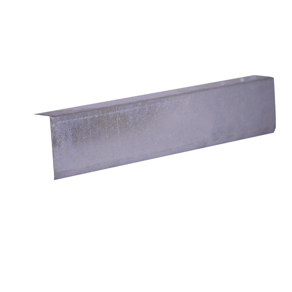 Cover Flashing Galvanised 1800x04x100mm Cover Flashing Galvanised 1800x04x100mm