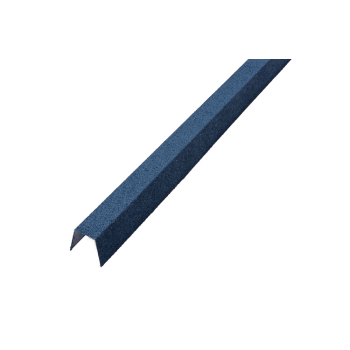 Steel Tile Square Ridge Cap Blue