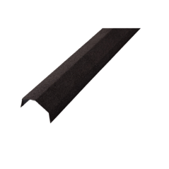 Steel Tile Angle Ridge Black