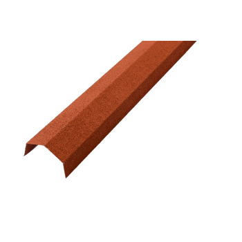 Steel Tile Angle Ridge Terracotta