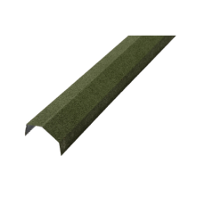 Steel Tile Angle Ridge Green