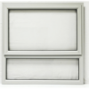 Window Frame Aluminiumin Pt99 White Clear
