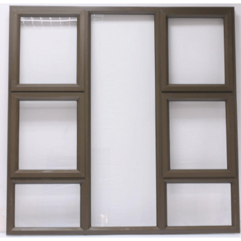 Window Frame Aluminiumin P4tt1515 Bronze Clear