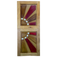 Door Wood Sunrise Stable
