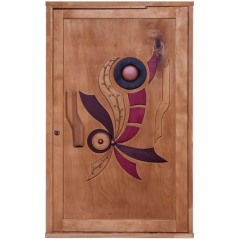 Door Wood Wild Flower Pivot Set