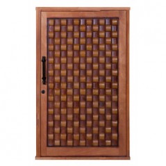 Door Wood Rustic Pivot Set