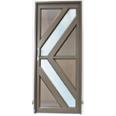 Door Aluminium Hinged 890 X 2090 Valencia Brz