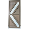 Door Aluminium Hinged 890 X 2090 Valencia Brz