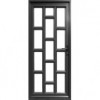 Door Aluminium Hinge Brick Glass Full Char