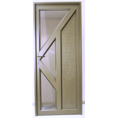 Aluminium Door Bronze 890 X 2090 Elegance