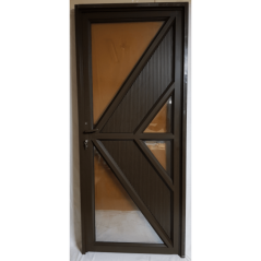 Door Alu Hinge 890x2090 Arrow Brz