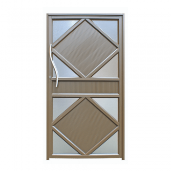 Door Aluminium Diamond Bronze 900x2,1