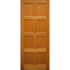 Wooden Door 8 Panel Mixed Timber