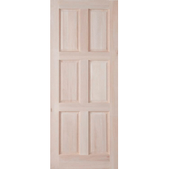 Door Mixed Timber 6 Panel