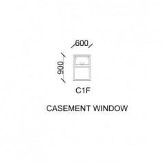 Window Frame Wood Eco Fp 600 X 900 Fanlight