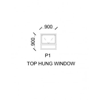 Window Frame Wood Eco Fp 900 X 900