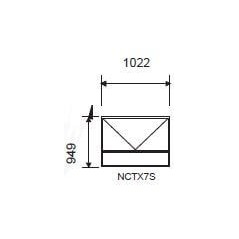 Steel Window Frame Top Hung/td Nctx7s F7