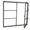 Window Frame Steel D2h F7