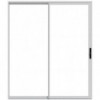 Sliding Door Aluminiumin Nat 1.8m