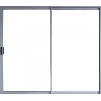 Sliding Door Aluminiumin Nat 2.4m