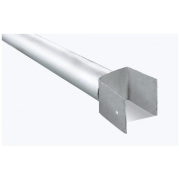 Column Veranda Galvanised3000/76/1.2mm Rnd