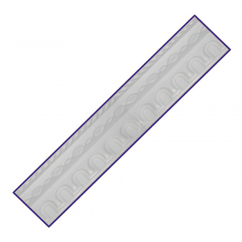 Polystyrene Cornice T-series 2m White Swirl, AFRICANO - Cashbuild