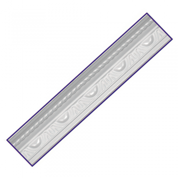 Polystyrene Cornice T-series 2m White Wave, AFRICANO - Cashbuild