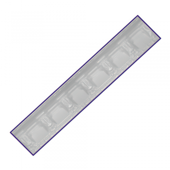 Polystyrene Cornice T-series 2m White Blocks, AFRICANO - Cashbuild