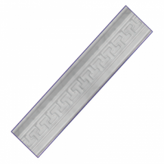 Polystyrene Cornice T-series 2m Grey Maze, AFRICANO - Cashbuild