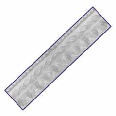 Polystyrene Cornice T-series 2m Grey Swirl, AFRICANO - Cashbuild