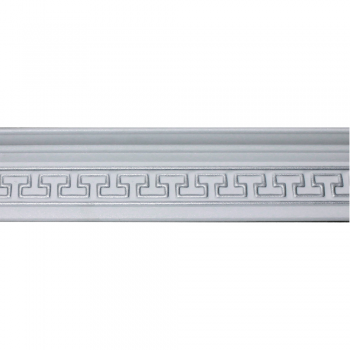 Polystyrene Cornice T-series 2m White/silver Blocks, AFRICANO - Cashbuild