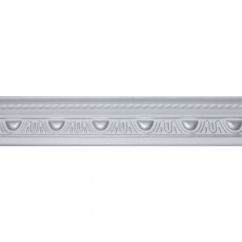 Polystyrene Cornice T-series 2m White/silver Oval, AFRICANO - Cashbuild