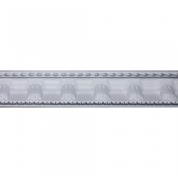 Polystyrene Cornice T-series 2m White/silver Arch, AFRICANO - Cashbuild