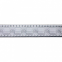 Polystyrene Cornice T-series 2m White/silver Arch, AFRICANO - Cashbuild