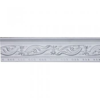 Polystyrene Cornice T-series 2m White/silver Wave, AFRICANO - Cashbuild