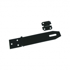 55mm Hasp & Staple Black Jap Plated, TROJAN - Cashbuild