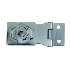 63mm Locking Hasp & Staple Nickel Plated, TROJAN - Cashbuild