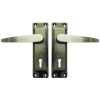6" Coral Steel Handles Black Nickle Plated, TROJAN - Cashbuild
