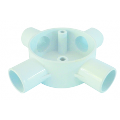Box SABS 4 Way PVC 20mm,  - Cashbuild