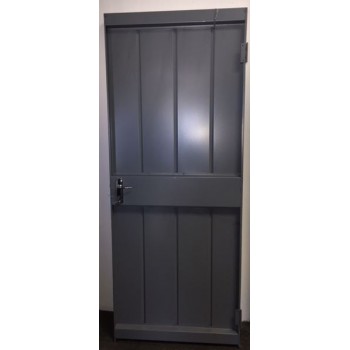 Door Steel Leaf ONLY with Mortice lock, Open In, Right Hand,  - Cashbuild