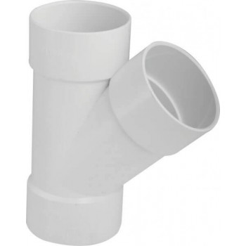 Soil & Vent Junction 40mm 45' Plain