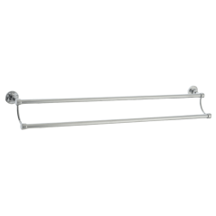 Fusion Double Towel Rail Chrome