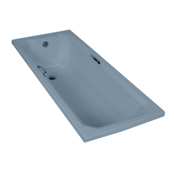 Bath With Handles Blue 1700x400