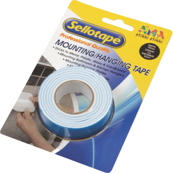 Mounting Hanging Tape 1m X 2mm X 18mm
