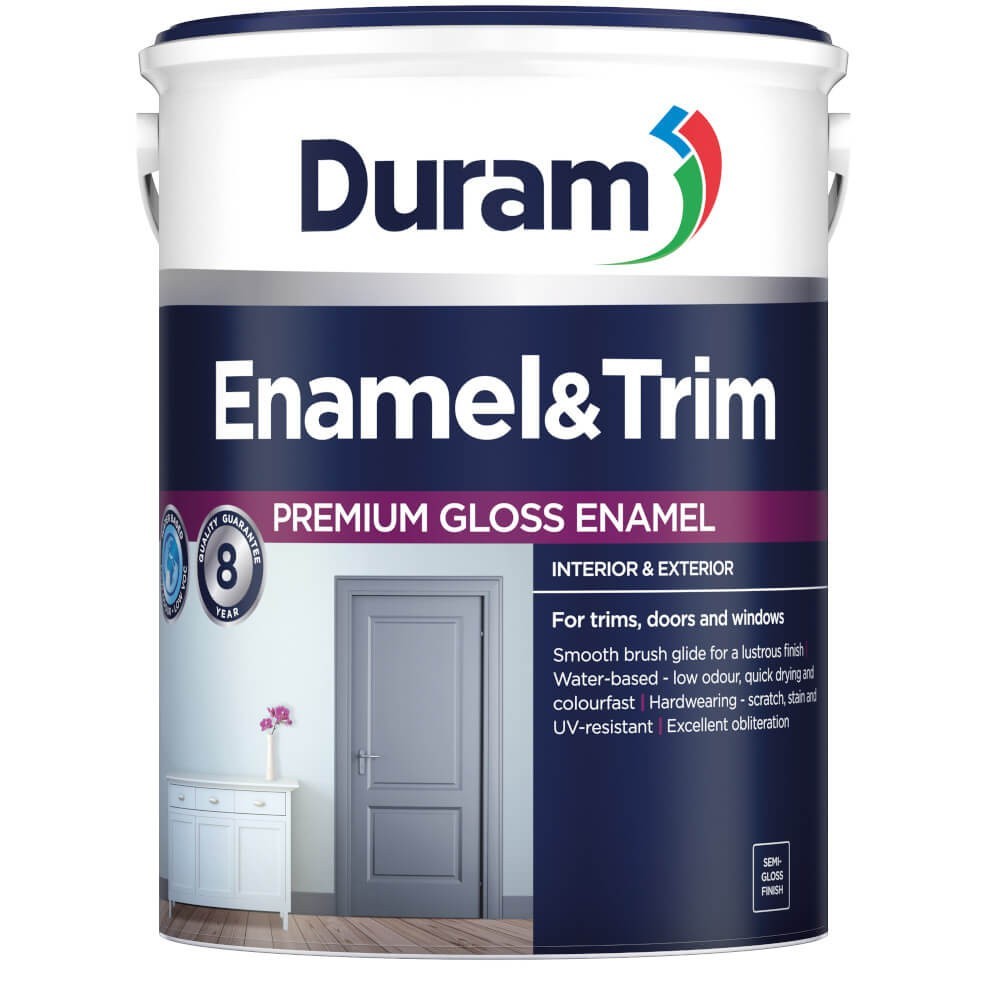 Duram Enamel & Trim Battleship Grey 5l Duram Enamel & Trim Battleship Grey 5l