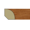 Krono Quarter Round Coffee Bamboo - 2.7m