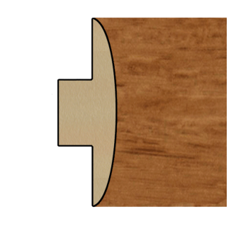 Krono St T-section Coffee Bamboo-2.7m