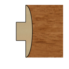 Krono St T-section Coffee Bamboo-2.7m