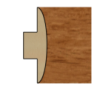 Krono St T-section Coffee Bamboo-2.7m